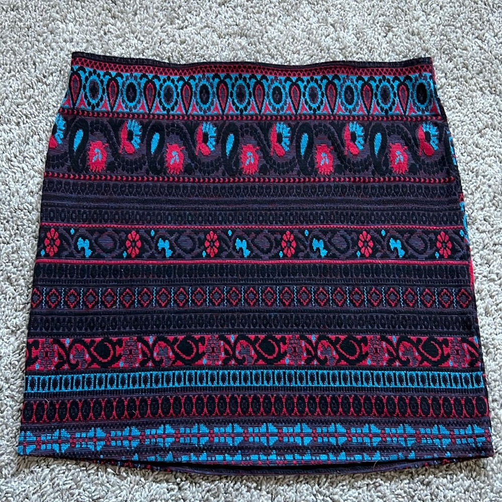 Forever 21 Printed Skirt